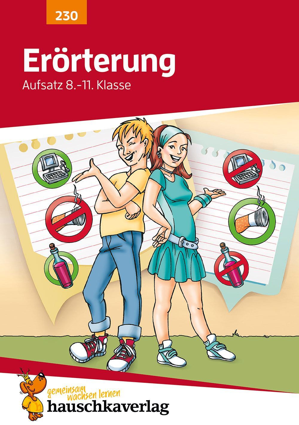 Cover: 9783881002301 | Erörterung. Aufsatz 8.-11. Klasse | Gerhard Widmann | Broschüre | 2009