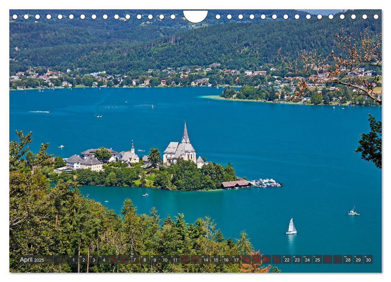 Bild: 9783383819438 | Der Wörthersee - Österreichs Riviera (Wandkalender 2025 DIN A4...