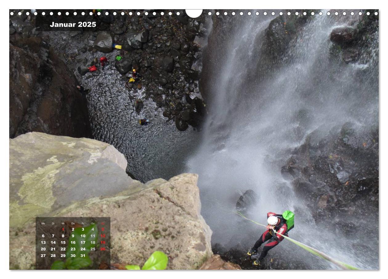 Bild: 9783435630059 | Abenteuer Canyoning (Wandkalender 2025 DIN A3 quer), CALVENDO...