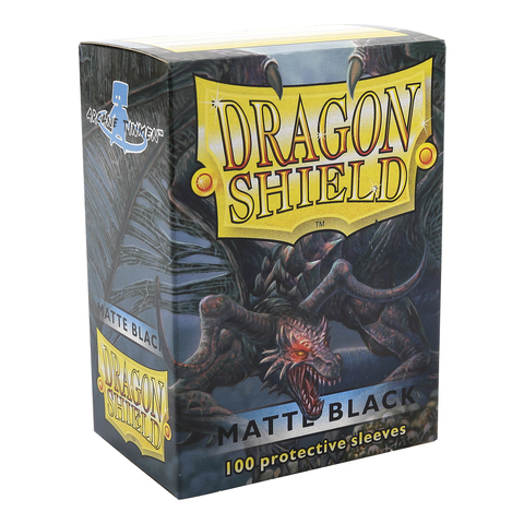 Cover: 5706569110024 | DS100 Matte - Black | DragonShield | ART11002 | Dragon Shield!