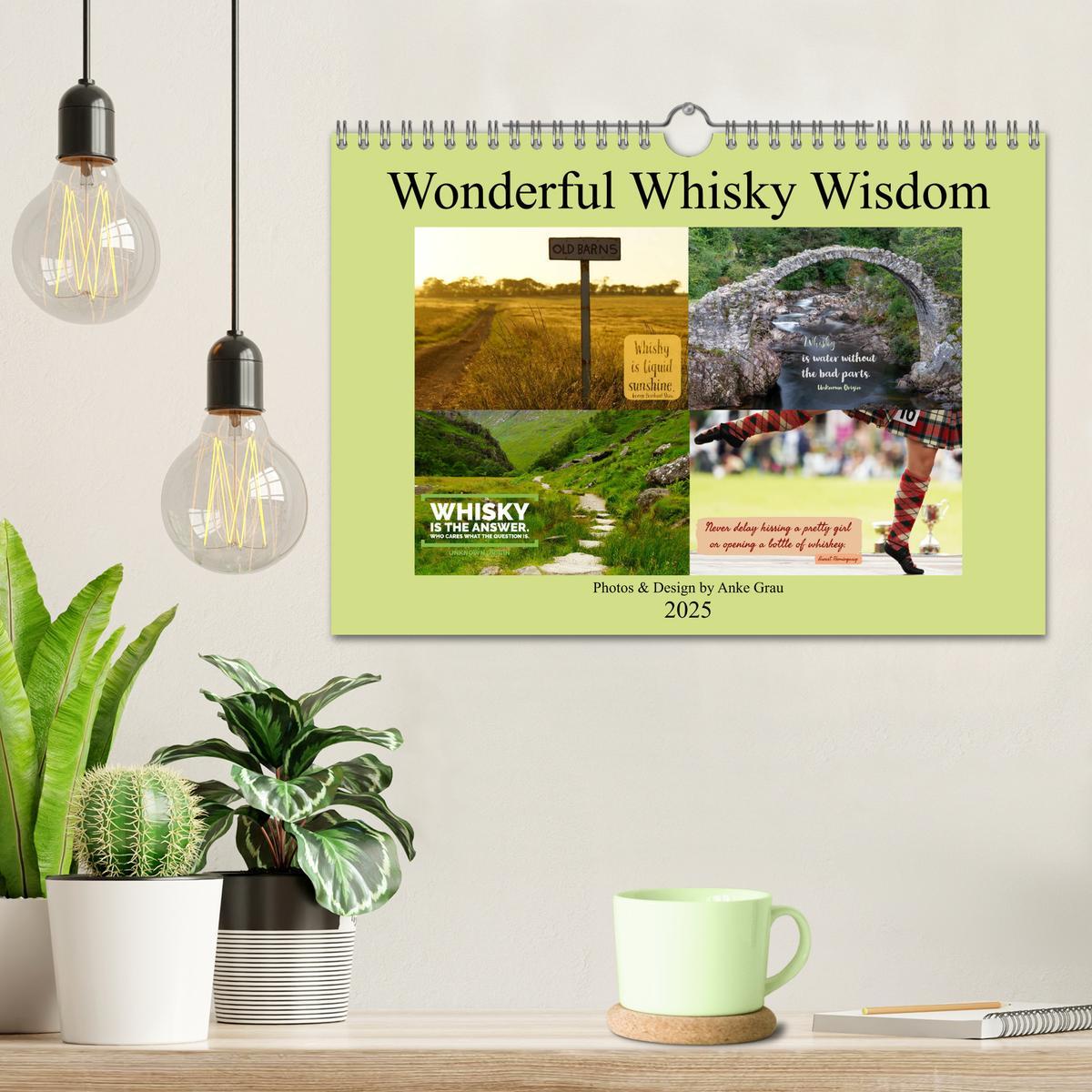 Bild: 9781325941568 | Wonderful Whisky Wisdom (Wall Calendar 2025 DIN A4 landscape),...