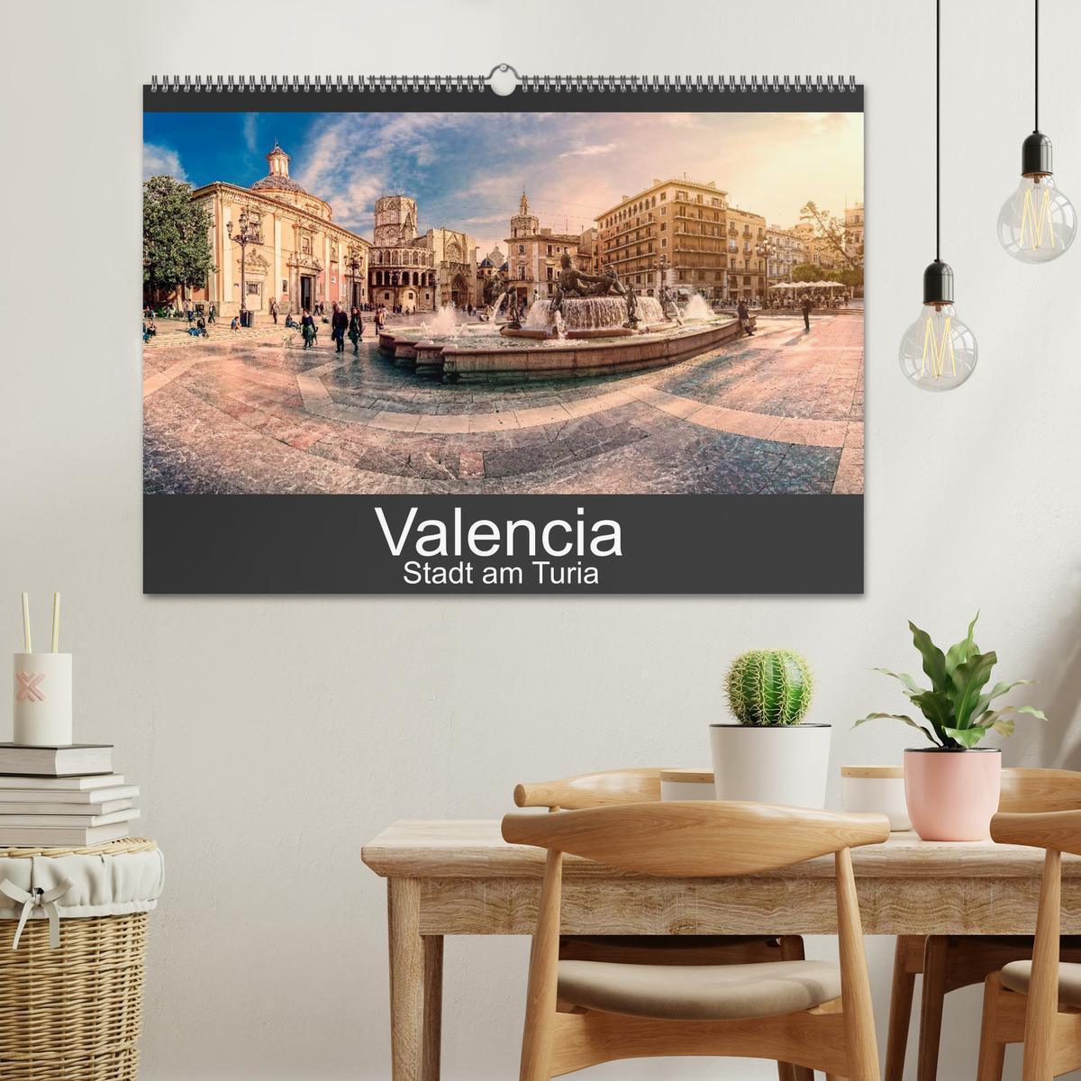 Bild: 9783435438778 | Valencia - Stadt am Turia (Wandkalender 2025 DIN A2 quer), CALVENDO...