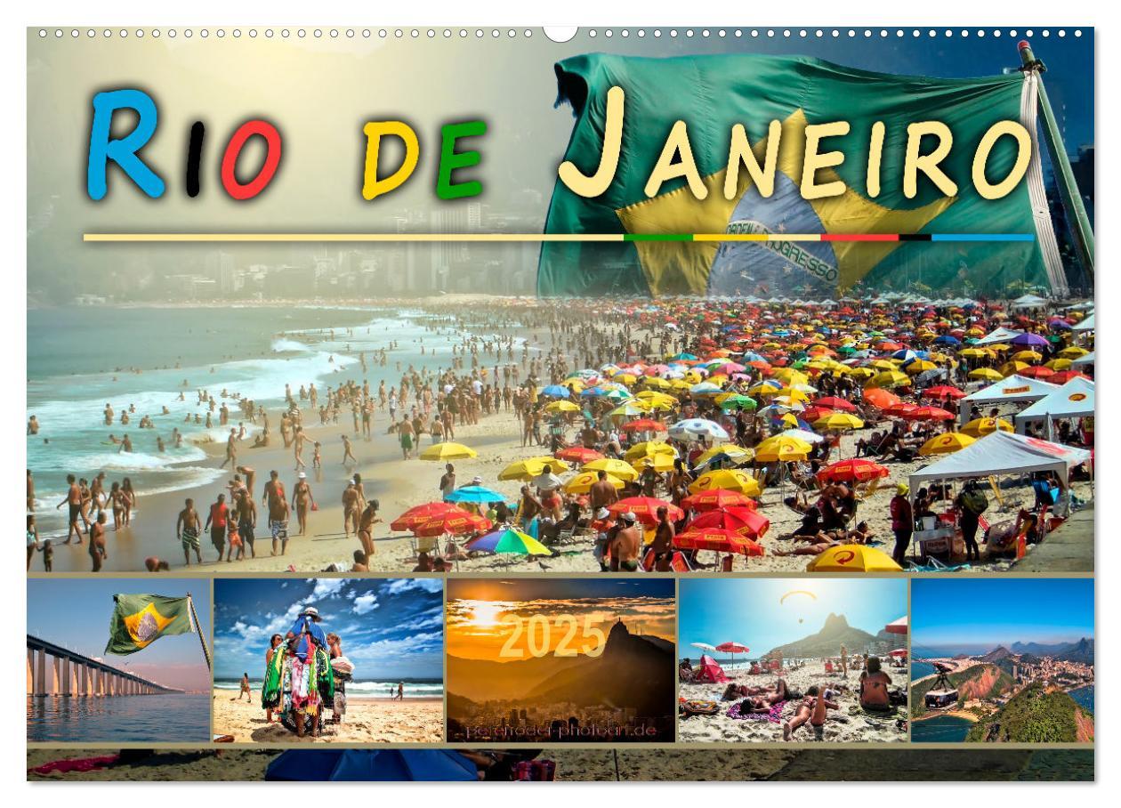 Cover: 9783435460113 | Rio de Janeiro, Stadt des Sonnenscheins (Wandkalender 2025 DIN A2...