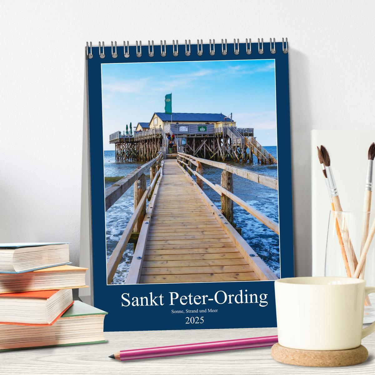 Bild: 9783435918843 | Sankt Peter-Ording Sonne, Strand und Meer (Tischkalender 2025 DIN...