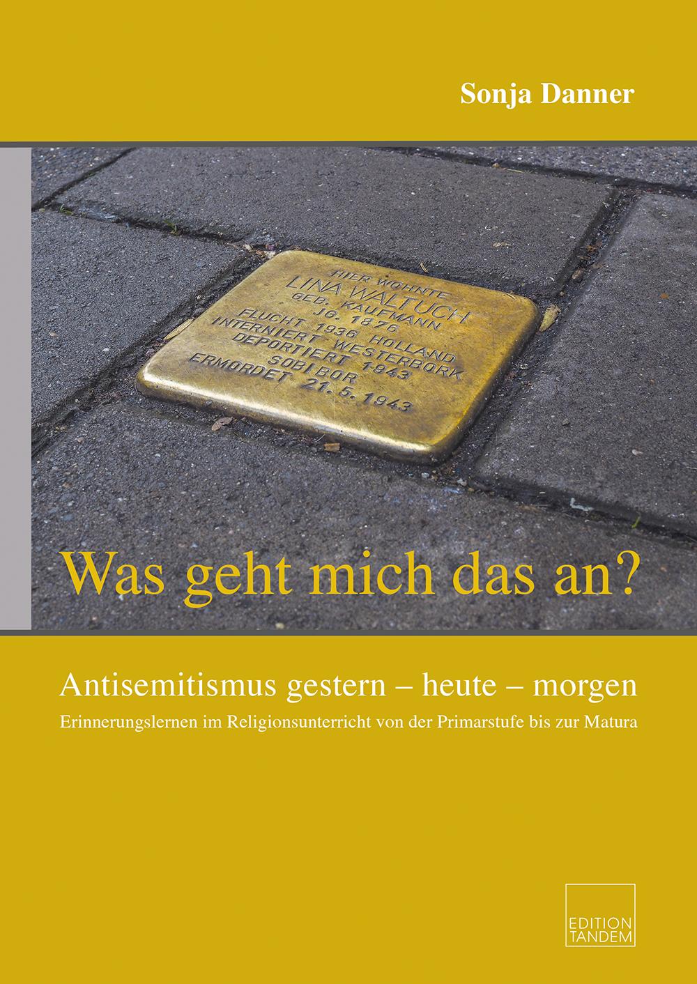 Cover: 9783904068567 | "Was geht mich das an?" Antisemitismus gestern - heute - ... | Buch