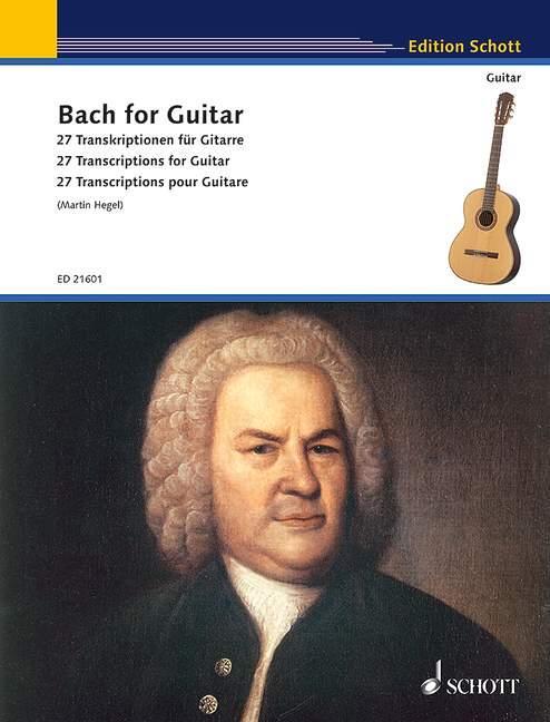 Cover: 9783795708382 | Bach for Guitar | 27 Transkriptionen für Gitarre. Gitarre. | Bach