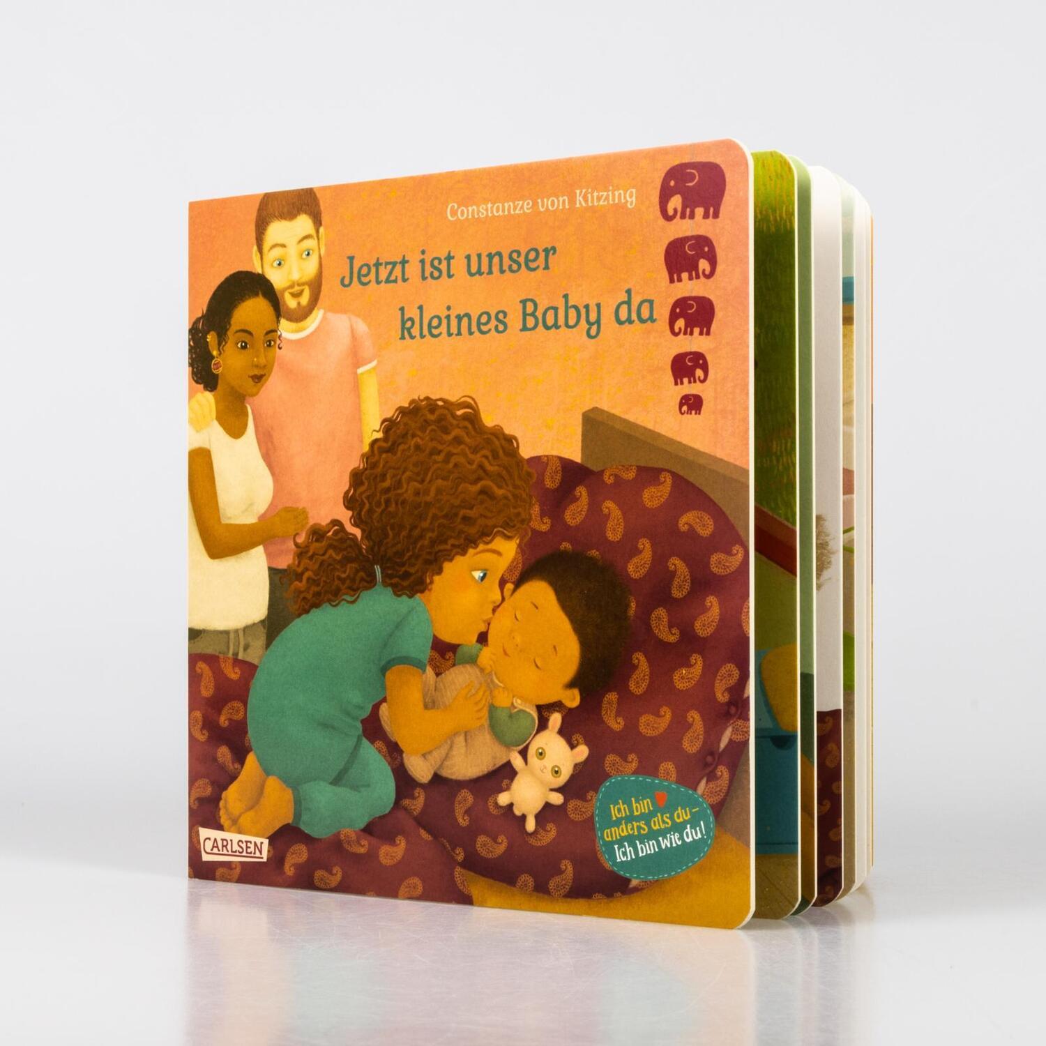 Bild: 9783551172730 | Jetzt ist unser kleines Baby da | Constanze Von Kitzing | Buch | 18 S.