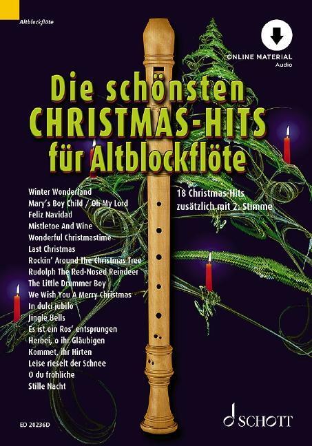 Cover: 9783795721732 | Die schönsten Christmas-Hits für Alt-Blockflöte | Georg Boeßner | 2020