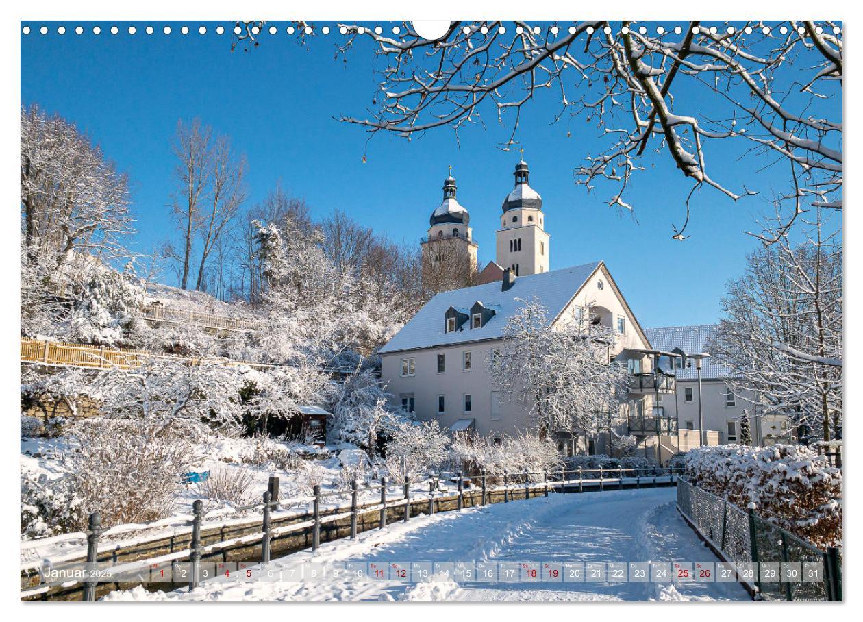 Bild: 9783435236138 | Vogtland - Farben einer Landschaft (Wandkalender 2025 DIN A3 quer),...