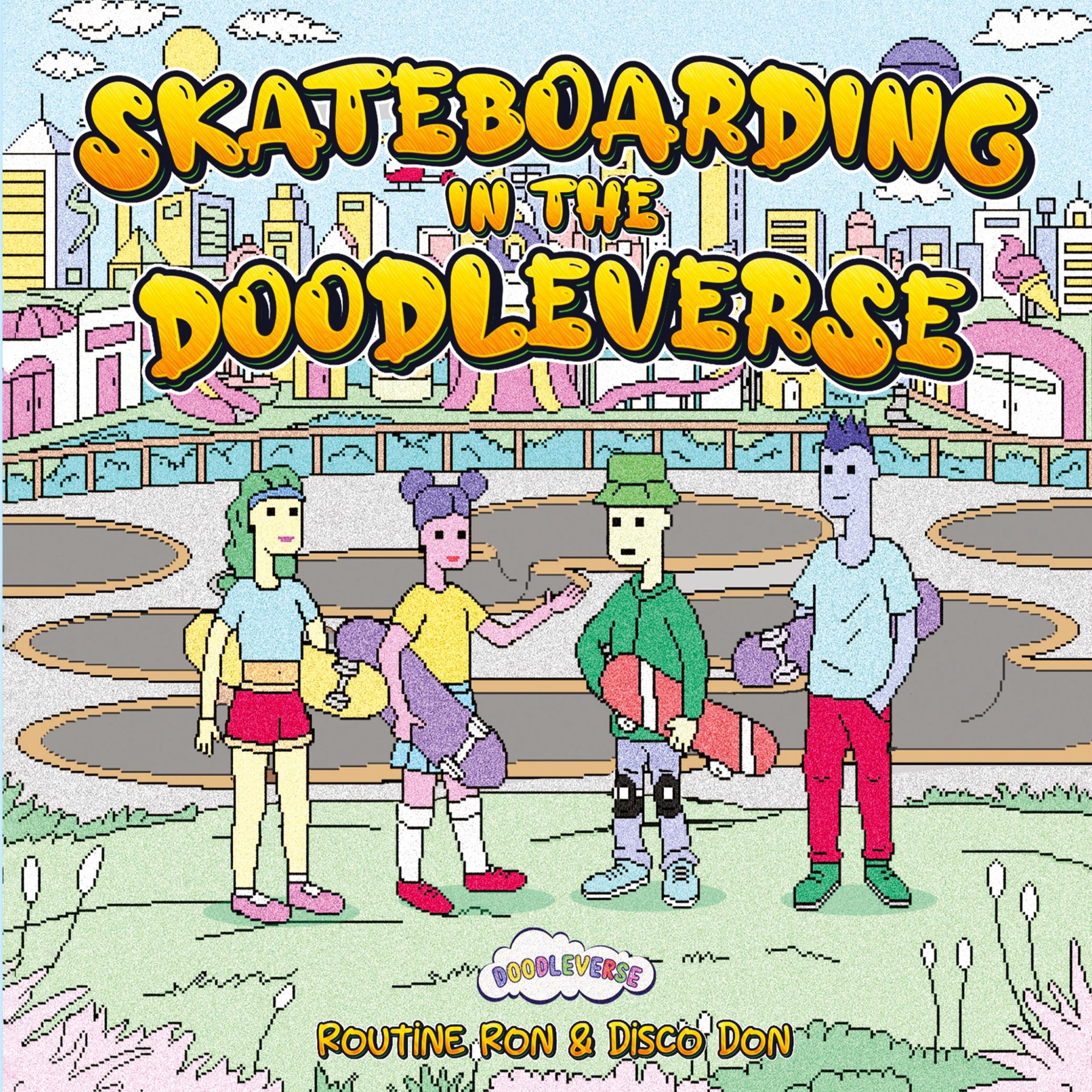 Cover: 9781917096690 | Skateboarding in the Doodleverse | Routine Ron (u. a.) | Taschenbuch