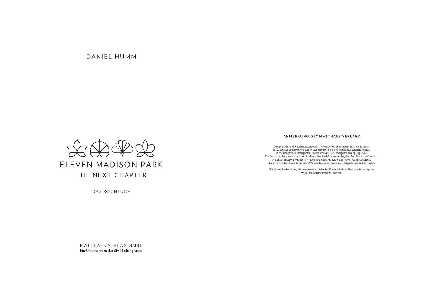 Bild: 9783985410422 | Eleven Madison Park - The Next Chapter | Daniel Humm | Buch | 384 S.