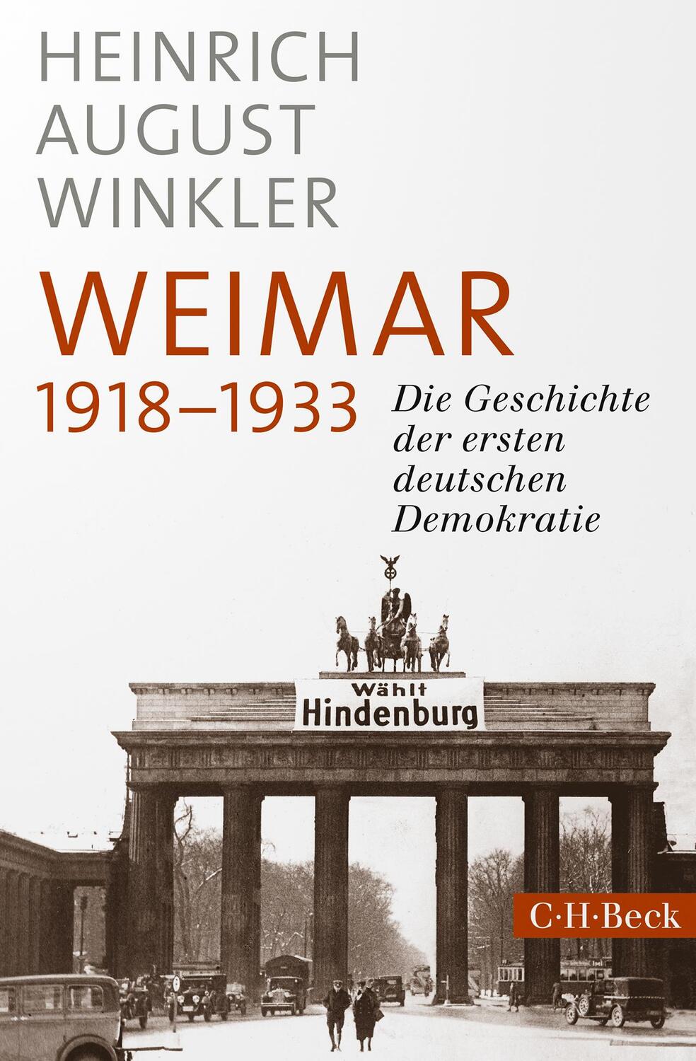 Cover: 9783406817663 | Weimar 1918-1933 | Die Geschichte der ersten deutschen Demokratie