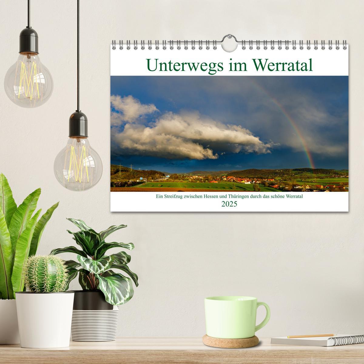 Bild: 9783435051076 | Unterwegs im Werratal (Wandkalender 2025 DIN A4 quer), CALVENDO...