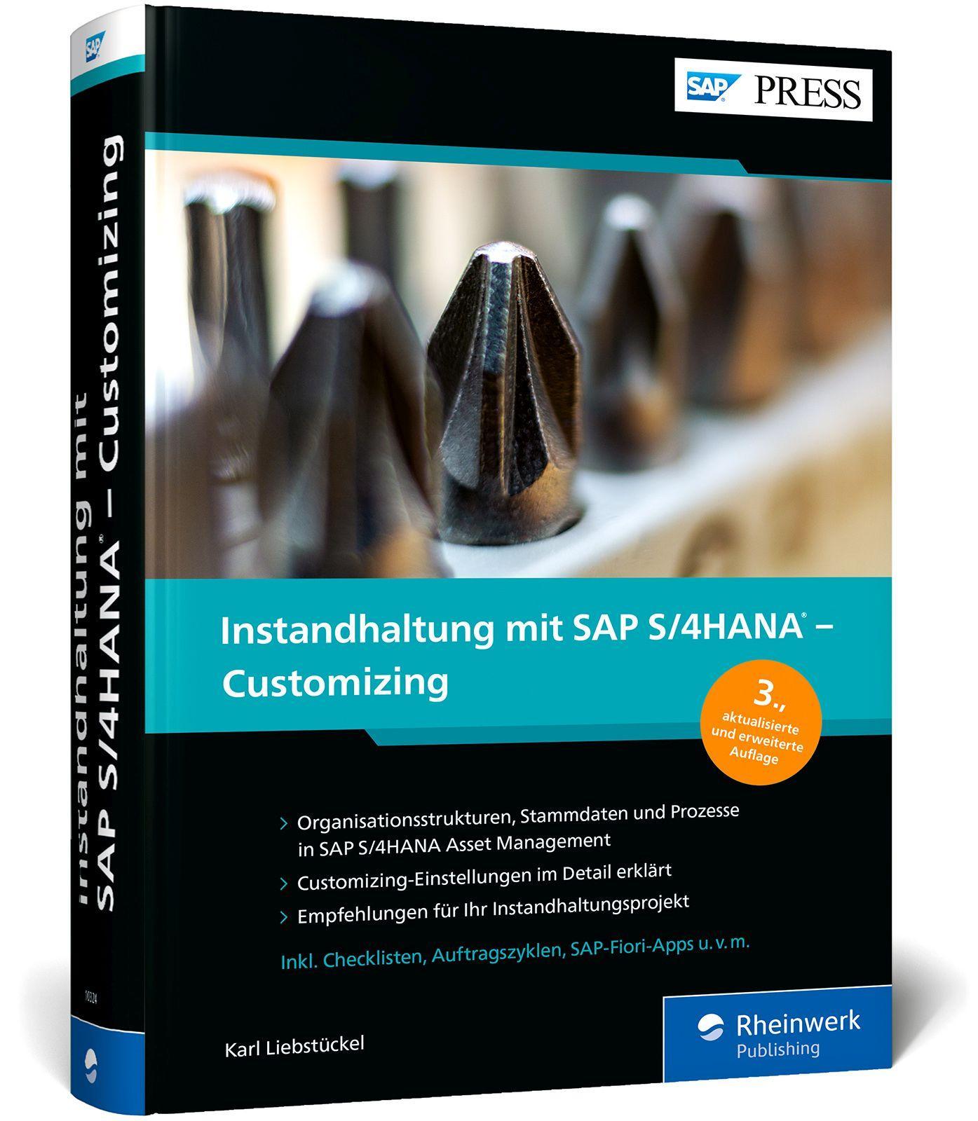 Cover: 9783367103249 | Instandhaltung mit SAP S/4HANA - Customizing | Karl Liebstückel | Buch