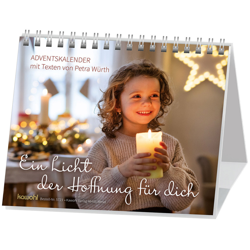 Cover: 9783863387235 | Ein Licht der Hoffnung für dich | Advents-Aufstell-Kalender | Würth