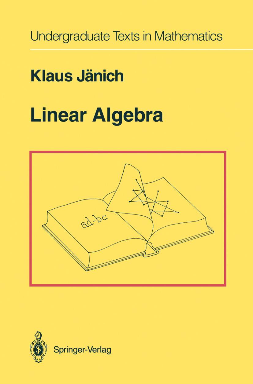 Cover: 9780387941288 | Linear Algebra | Klaus Jänich | Buch | x | Englisch | 1994