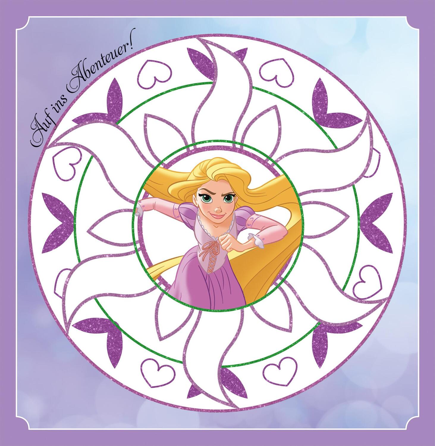 Bild: 9783833240089 | Disney Prinzessin: Meine Glitzer-Mandalas zum Ausmalen | Panini | Buch