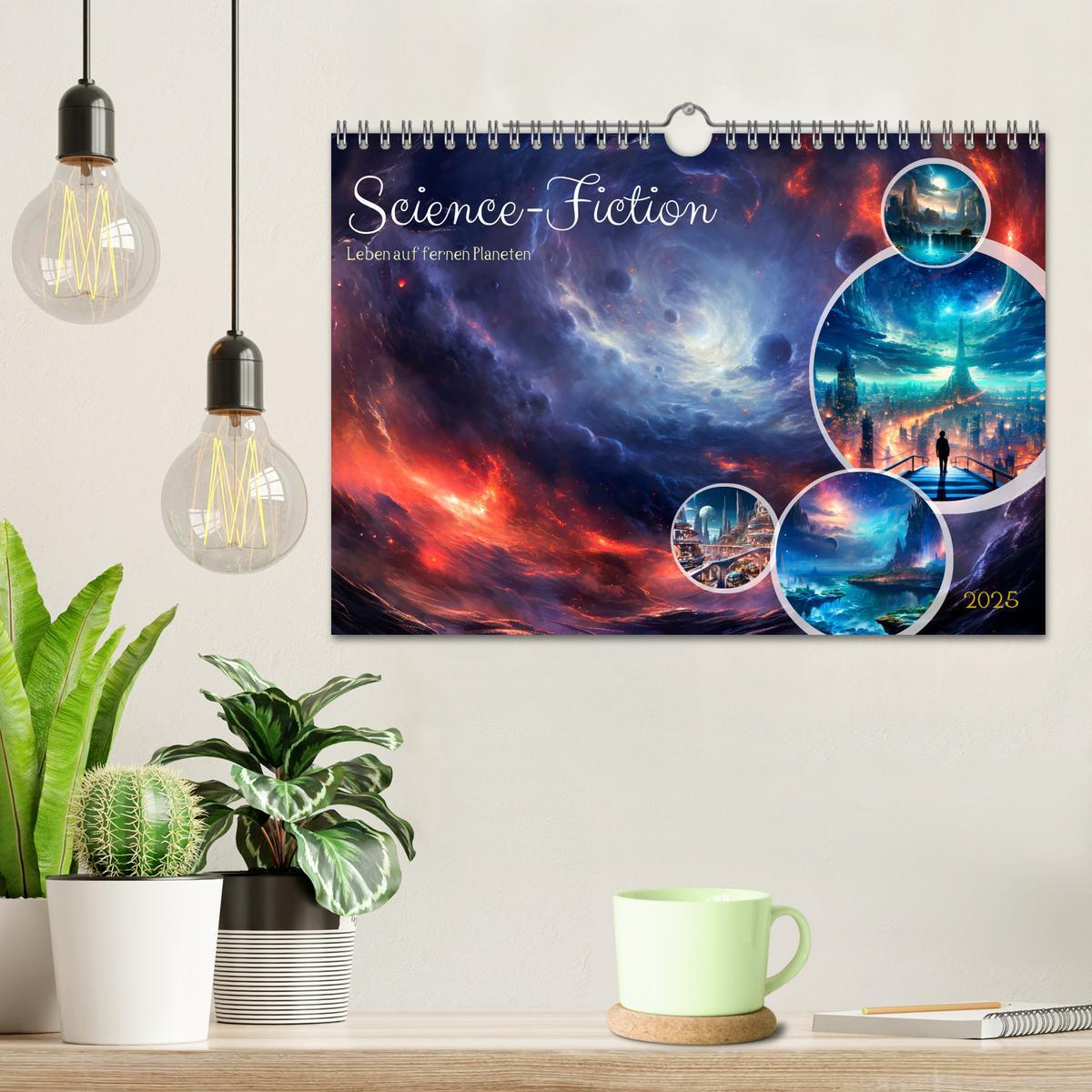 Bild: 9783383841729 | SCIENCE-FICTION Leben auf fernen Planeten (Wandkalender 2025 DIN A4...