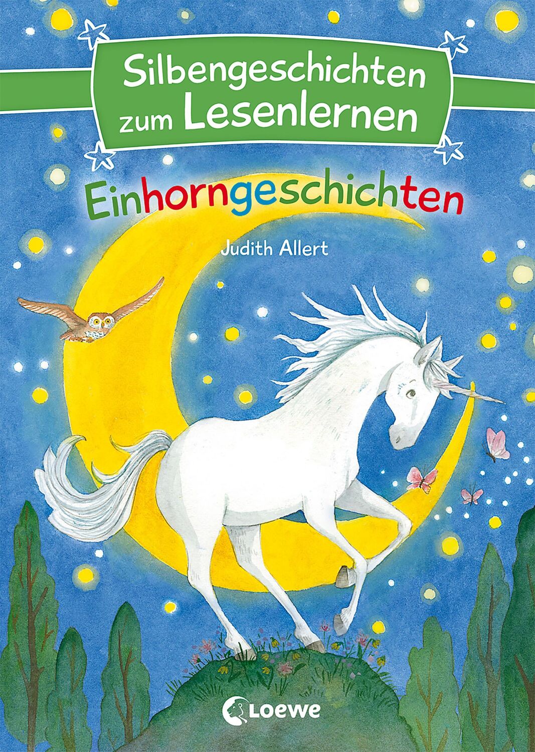 Cover: 9783743210943 | Silbengeschichten zum Lesenlernen - Einhorngeschichten | Judith Allert