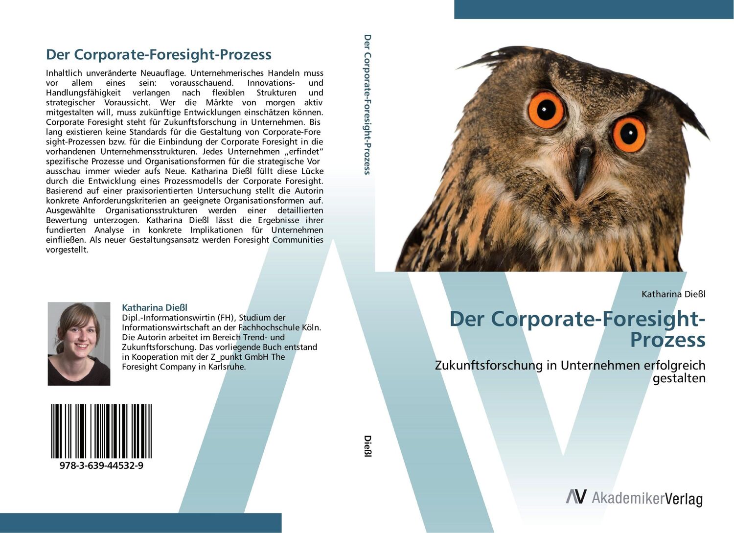 Cover: 9783639445329 | Der Corporate-Foresight-Prozess | Katharina Dießl | Taschenbuch | 2012