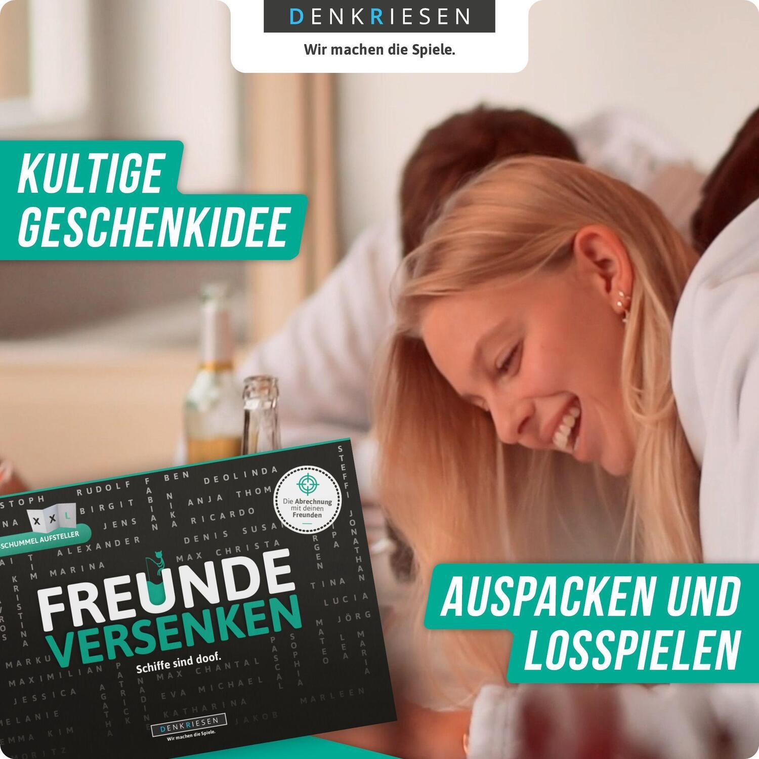 Bild: 4260528090297 | FREUNDE VERSENKEN® - "Schiffe sind doof" - Schiffe versenken neu...