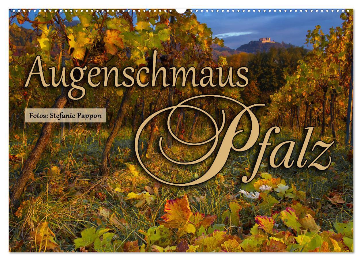 Cover: 9783435409297 | Augenschmaus Pfalz (Wandkalender 2025 DIN A2 quer), CALVENDO...