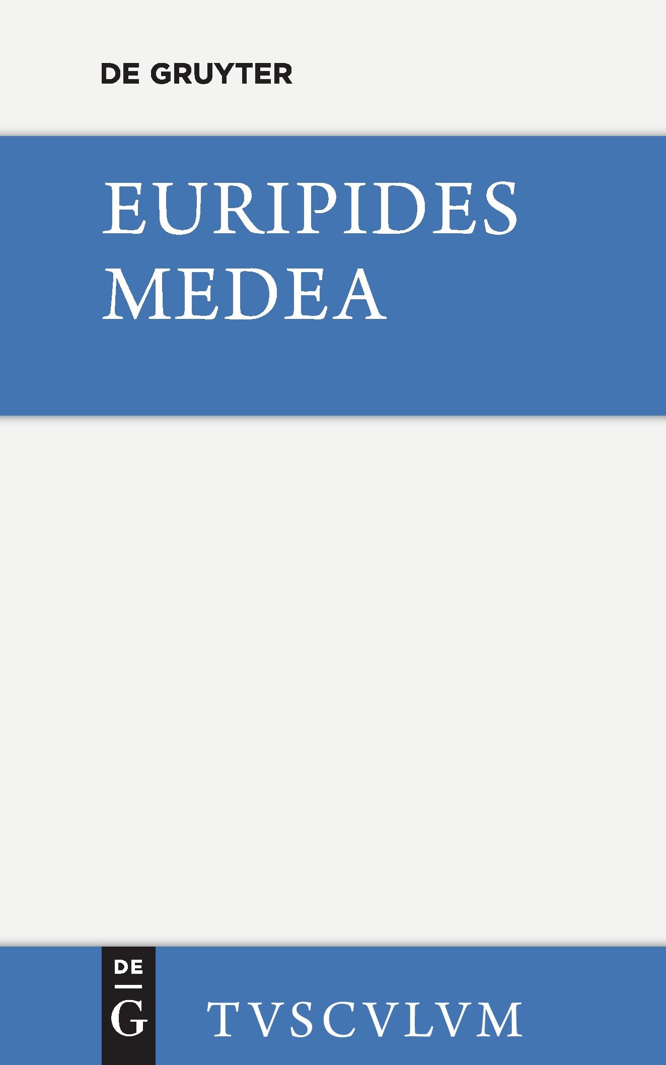 Cover: 9783110356984 | Medea | Griechisch - deutsch | Euripides | Buch | 120 S. | Deutsch