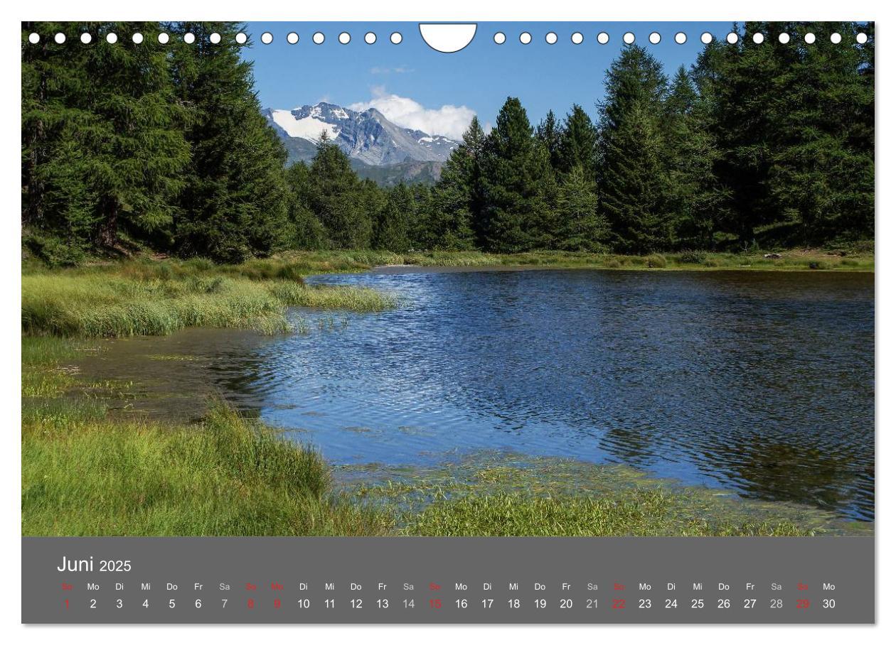 Bild: 9783435611812 | Wallis. Perle der Schweiz (Wandkalender 2025 DIN A4 quer), CALVENDO...