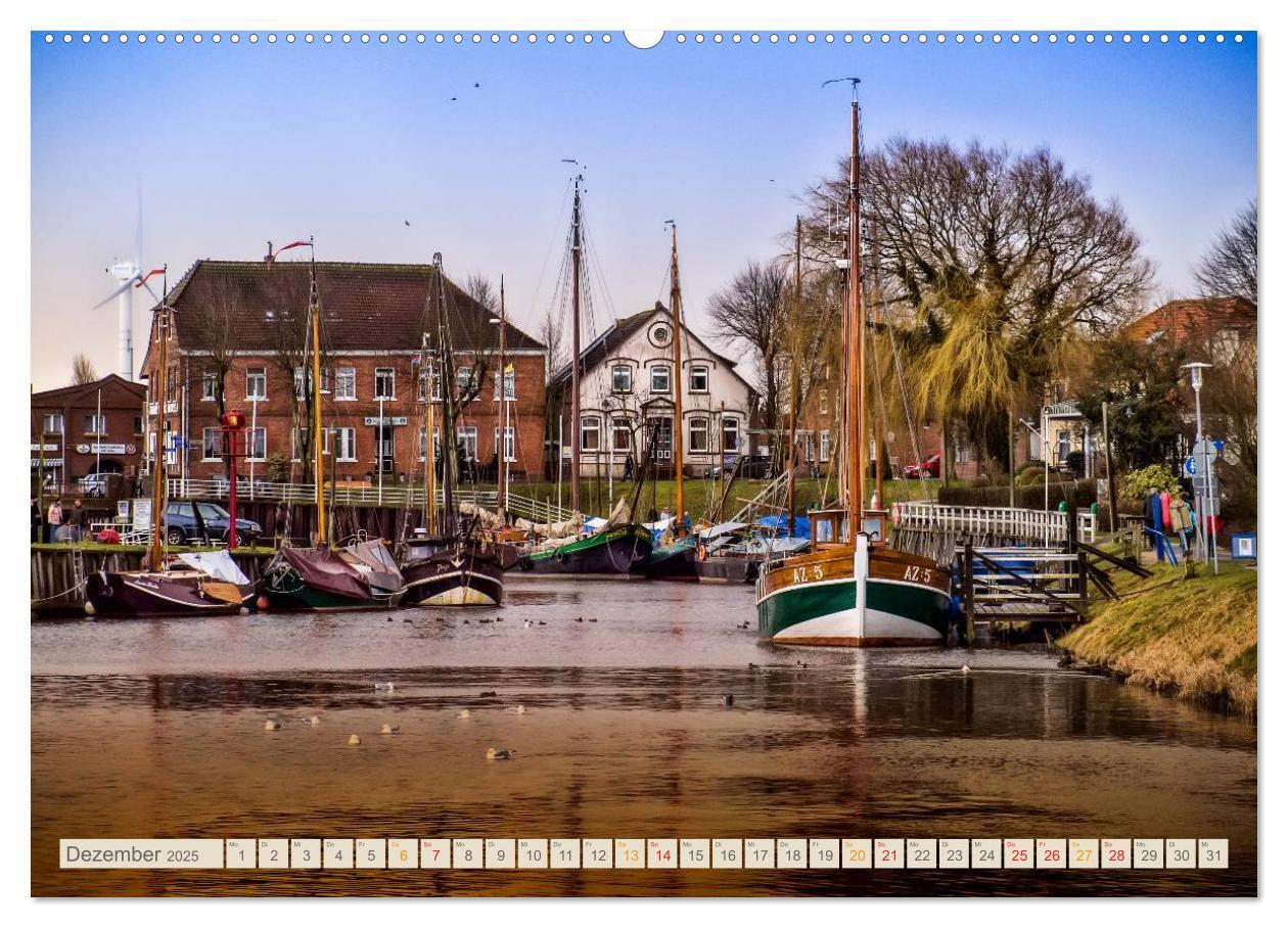 Bild: 9783435662210 | Ostfriesland - der alte Hafen Carolinensiel (Wandkalender 2025 DIN...