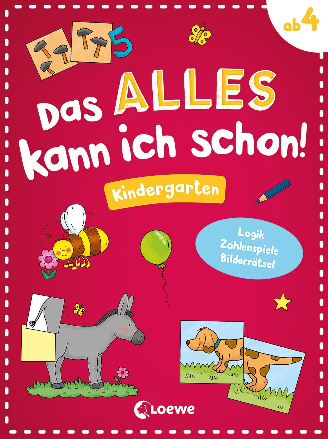 Cover: 9783743210882 | Das alles kann ich schon! - Kindergarten | Loewe Lernen und Rätseln