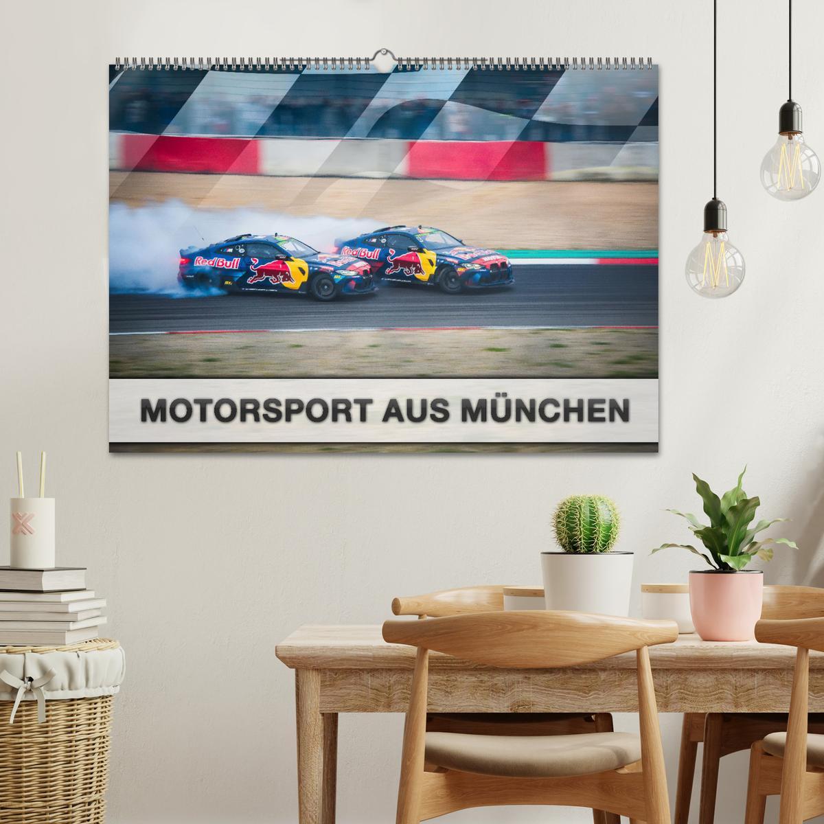 Bild: 9783457221433 | Motorsport aus München (Wandkalender 2025 DIN A2 quer), CALVENDO...