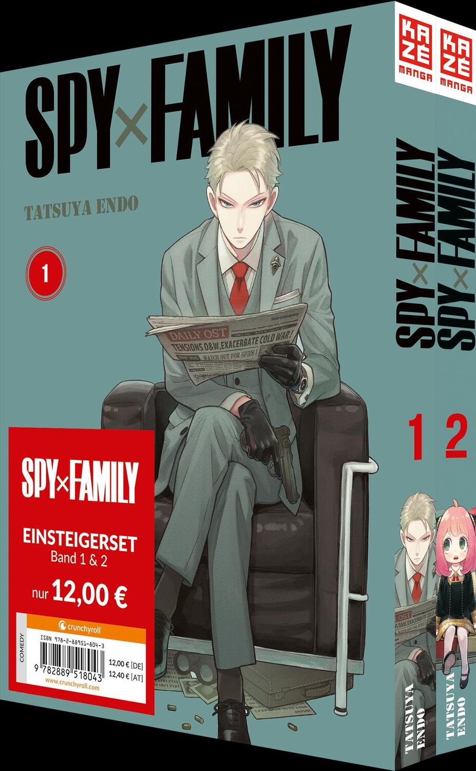 Cover: 9782889518043 | Spy x Family - Einsteigerset | Tatsuya Endo | Taschenbuch | 350 S.