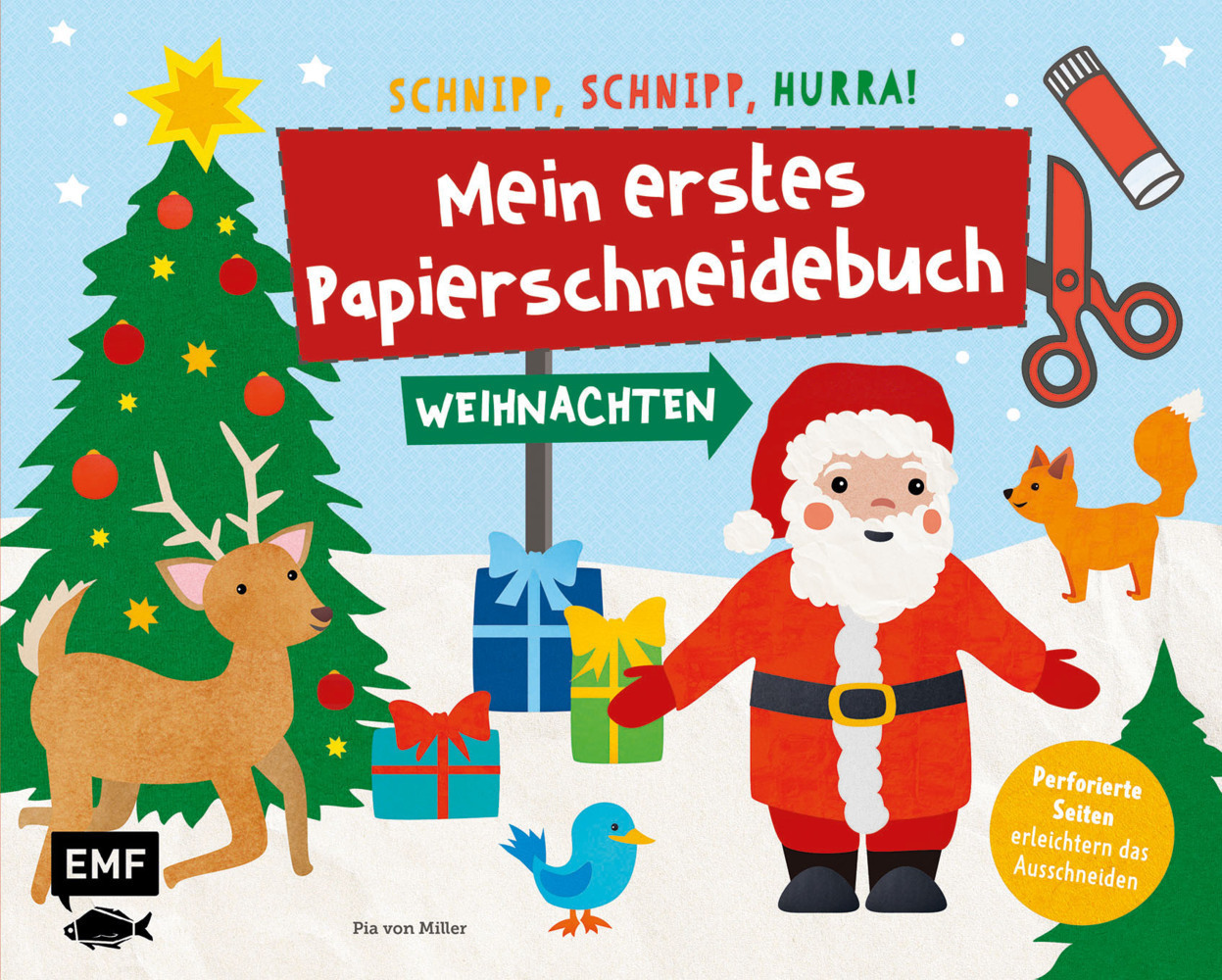 Cover: 9783745907018 | Mein erstes Papierschneidebuch - Weihnachten - Schnipp, schnipp,...