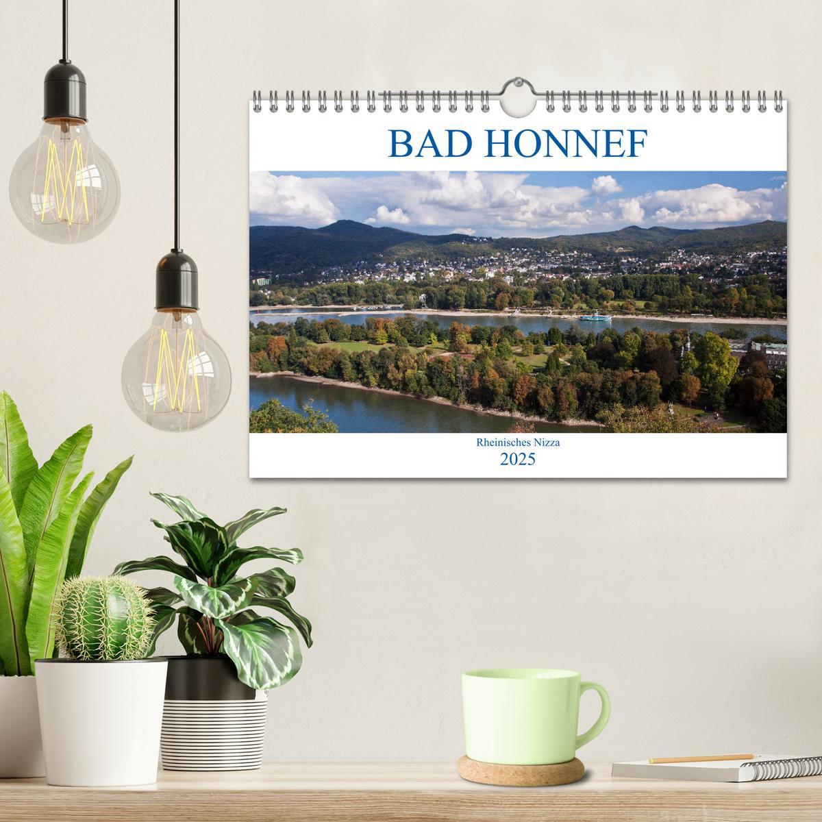 Bild: 9783435412969 | Bad Honnef - Rheinisches Nizza (Wandkalender 2025 DIN A4 quer),...