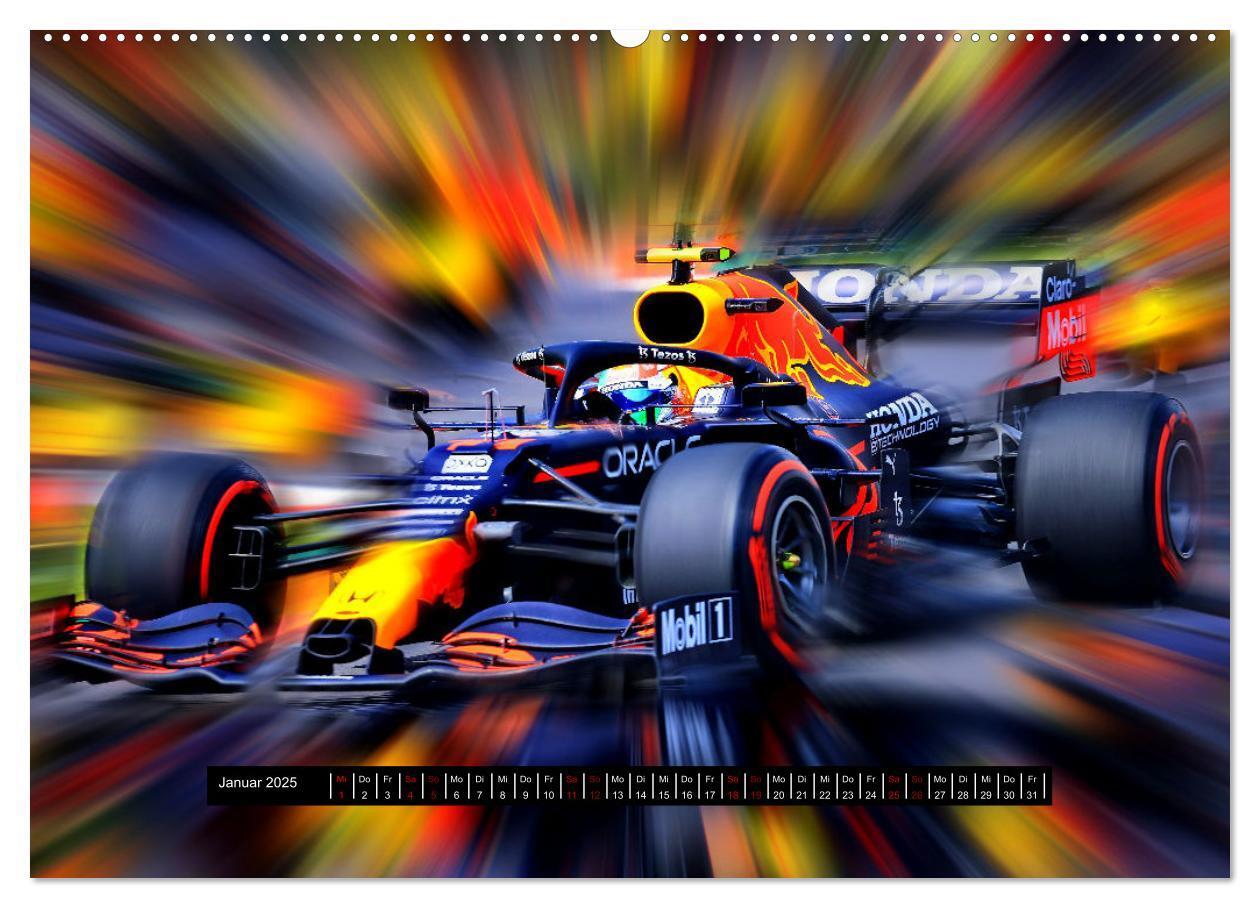 Bild: 9783383990847 | Vollgas in der Formel 1 (hochwertiger Premium Wandkalender 2025 DIN...