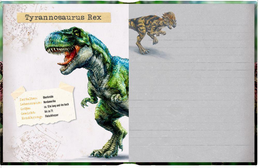 Bild: 4050003951768 | Tagebuch Top Secret (T-Rex World) | Notizbücher | 96 S. | Deutsch