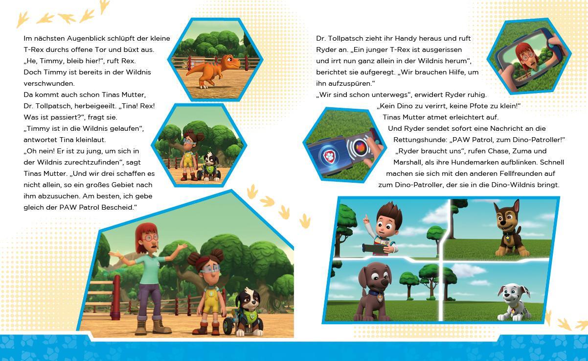 Bild: 9783833244315 | PAW Patrol: Das große Dino-Abenteuer | Pappbilderbuch mit Memorykarten