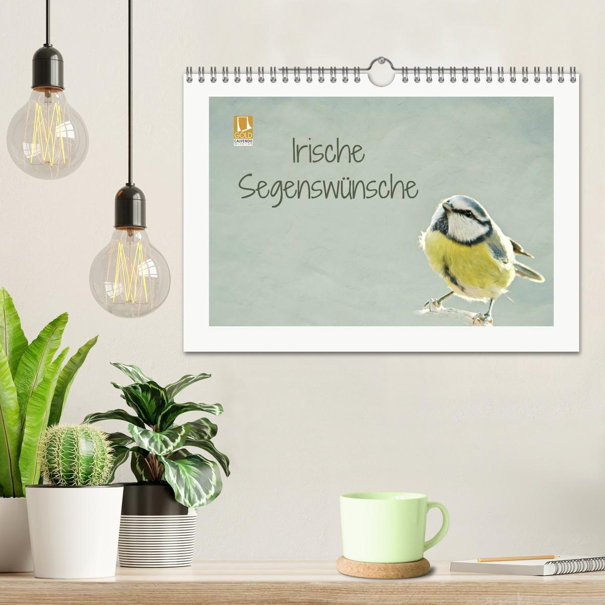 Bild: 9783435724468 | Irische Segenswünsche (Wandkalender 2025 DIN A4 quer), CALVENDO...