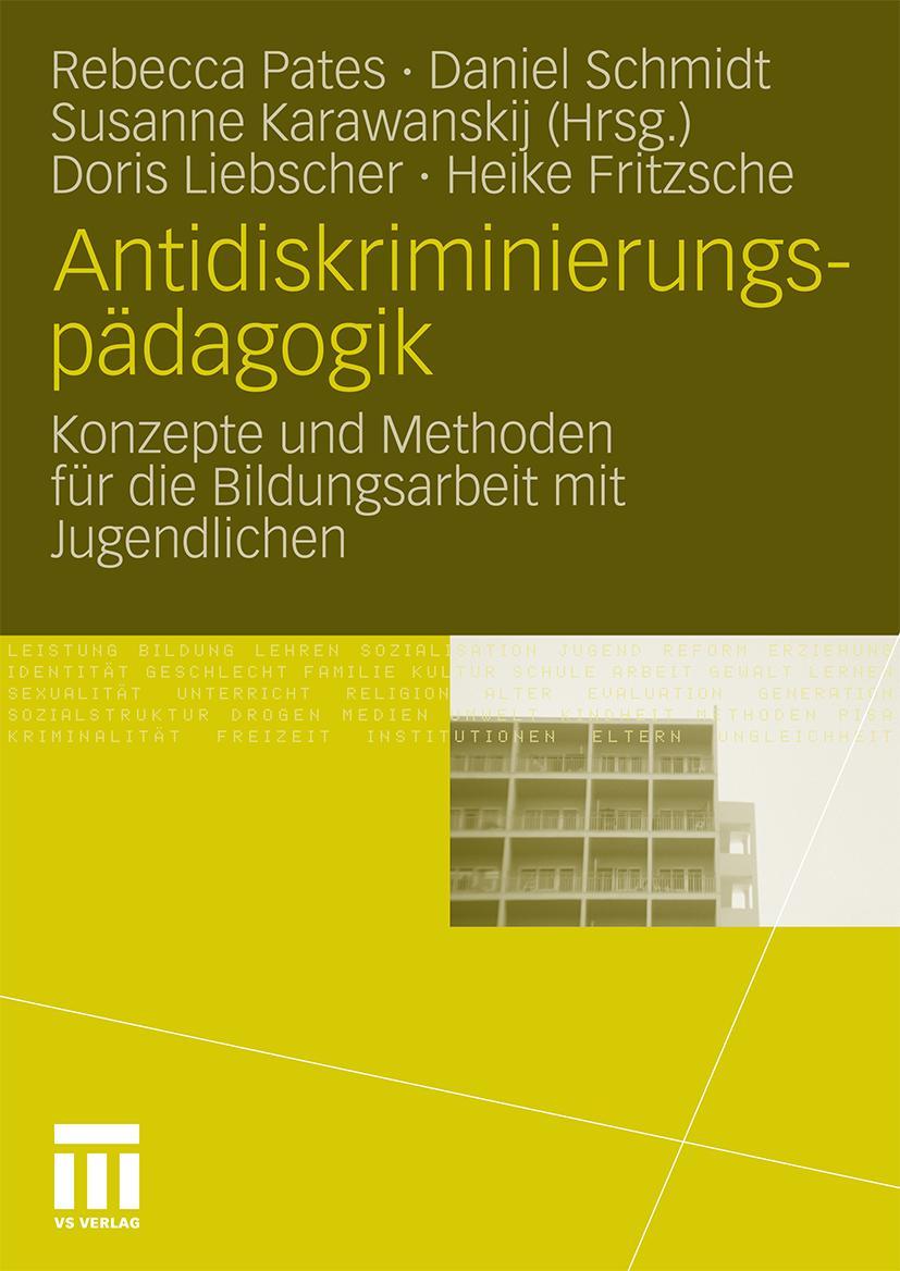 Cover: 9783531167848 | Antidiskriminierungspädagogik | Doris Liebscher (u. a.) | Taschenbuch