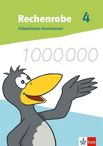 Cover: 9783122019891 | Rechenrabe 4. Didaktischer Kommentar Klasse 4. Ausgabe...