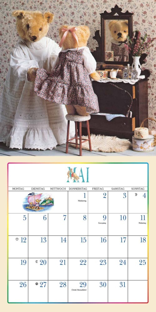 Bild: 4250809653266 | DUMONT - Der Teddybär 2025 Broschürenkalender, 30x30cm,...