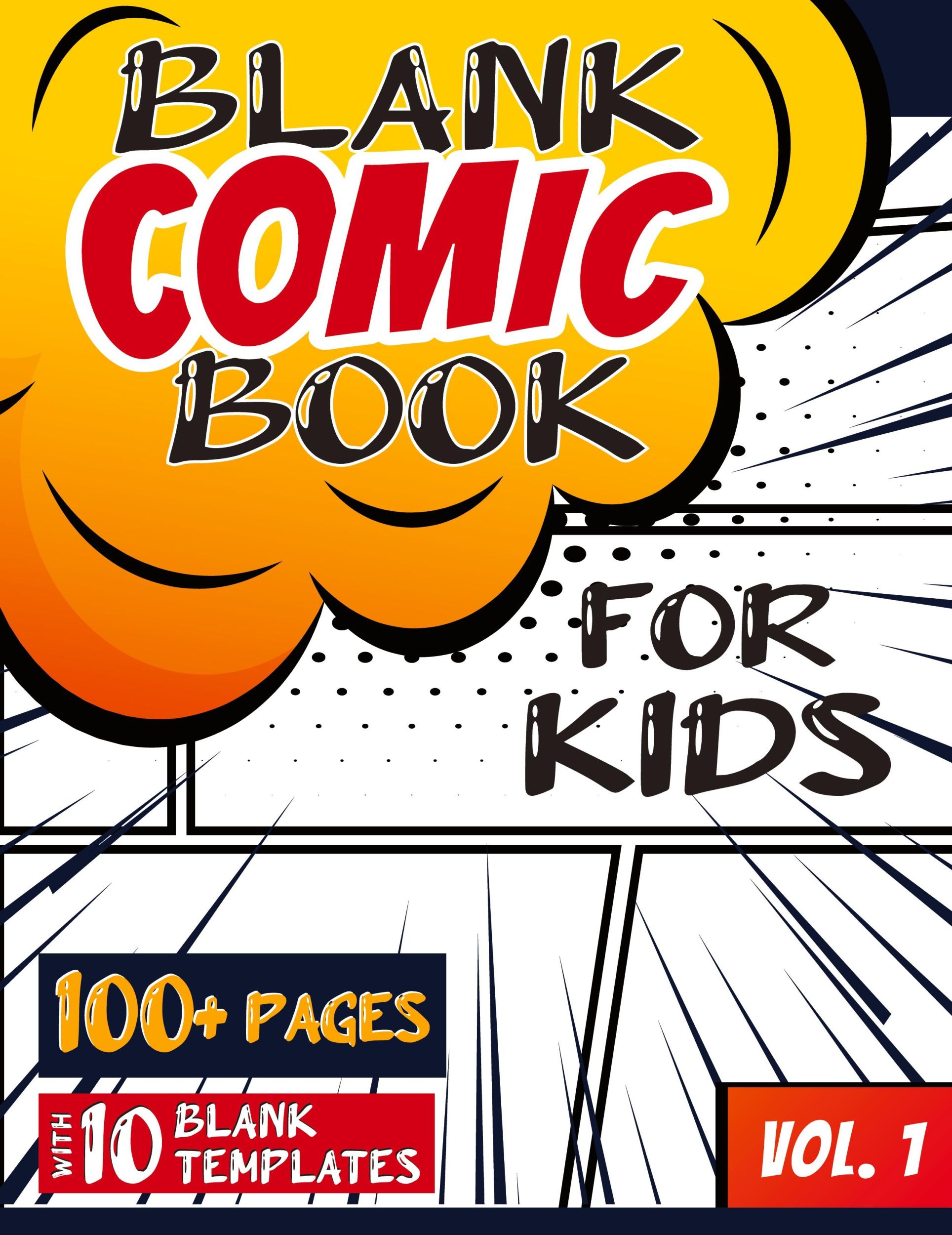 Cover: 9781774760819 | Blank Comic Book for Kids (Ages 4-8, 8-12) | Blank Classic | Buch