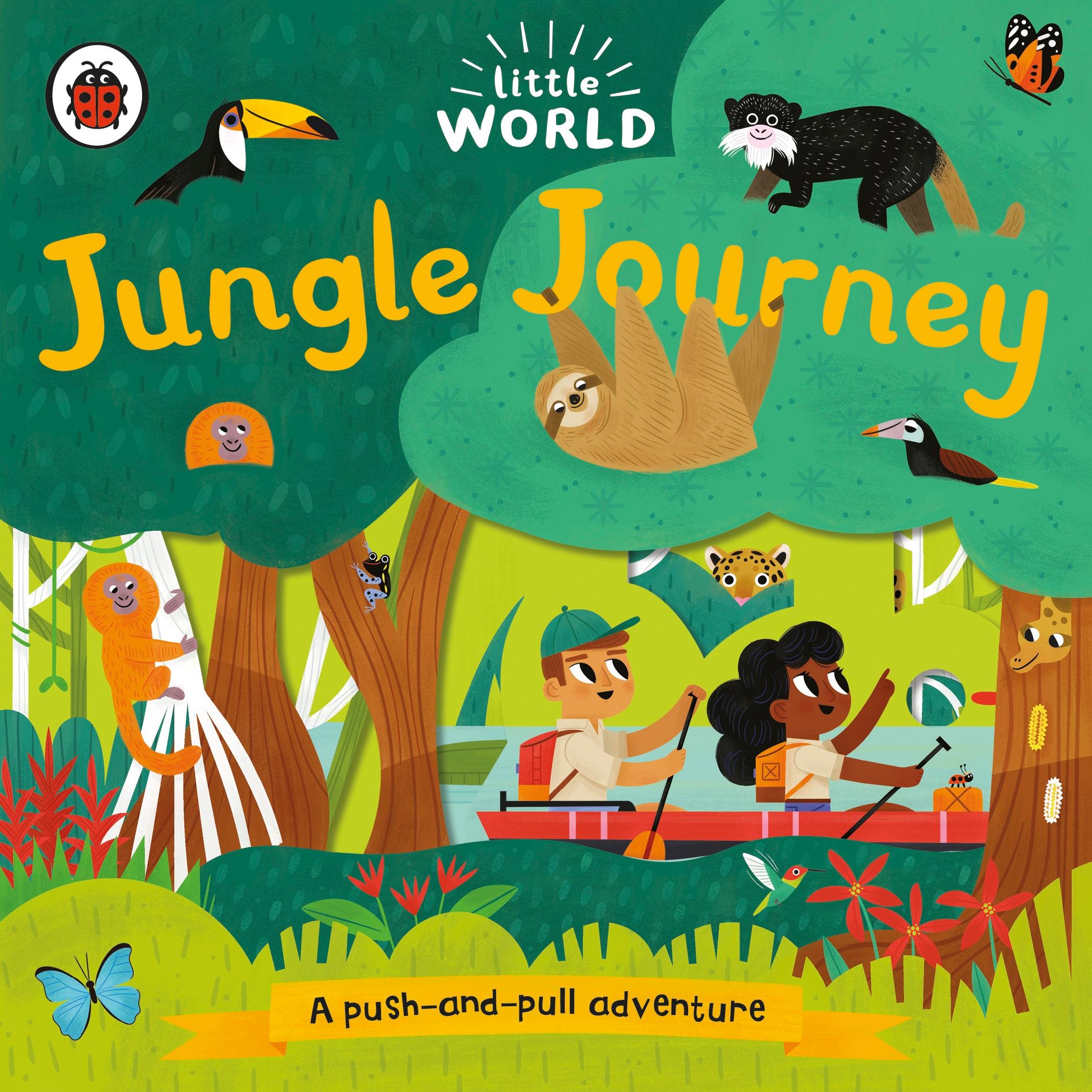 Cover: 9780241373002 | Little World: Jungle Journey | A push-and-pull adventure | Black