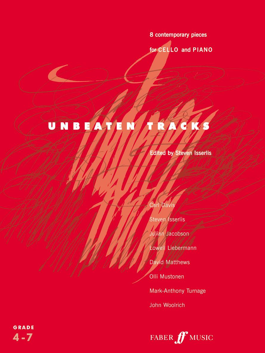 Cover: 9780571519767 | Unbeaten Tracks for Cello and Piano | Grade 4-7 | Edward Huws Jones