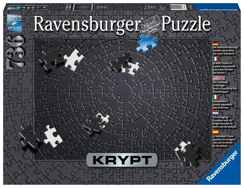 Cover: 4005556152605 | Ravensburger Puzzle 15260 - Krypt Puzzle Schwarz - Schweres Puzzle...