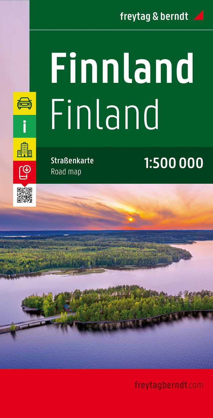 Cover: 9783707905793 | Finnland 1 : 500 000 | freytag &amp; berndt | (Land-)Karte | Deutsch