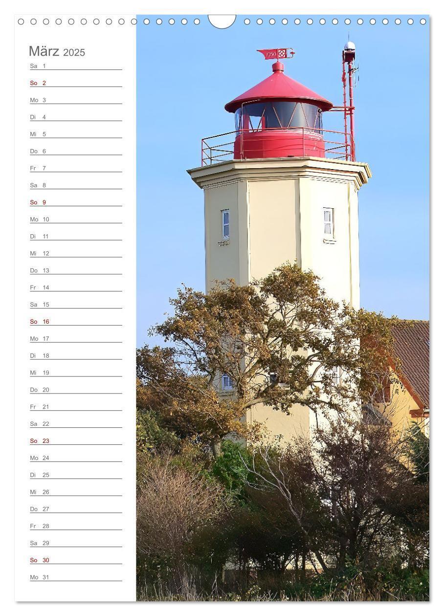 Bild: 9783435855209 | Leuchtender Geburtstagskalender - Leuchttürme an Ost-und Nordsee...