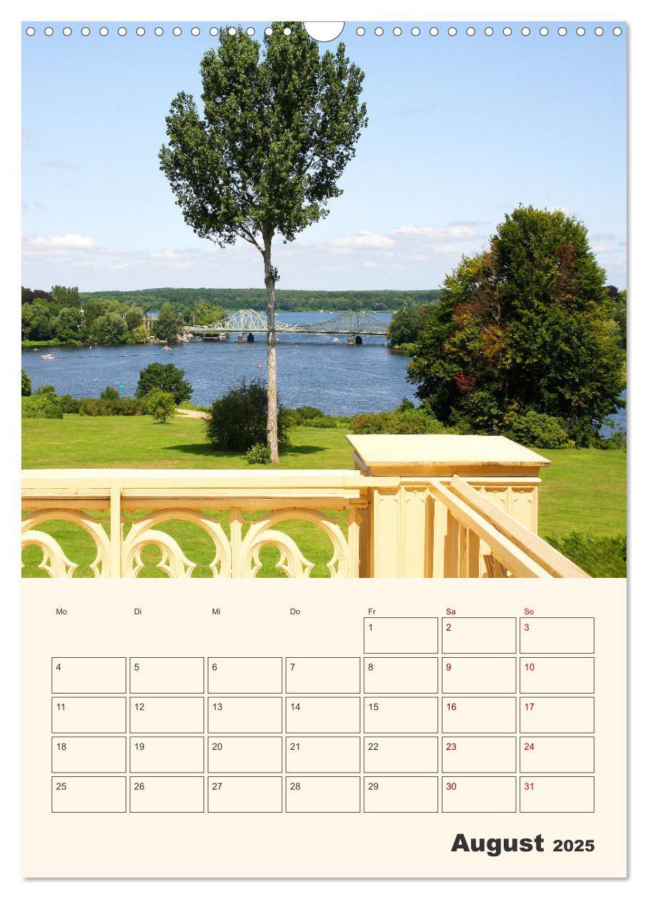 Bild: 9783435906383 | Park Sanssouci und Park Babelsberg (Wandkalender 2025 DIN A3 hoch),...