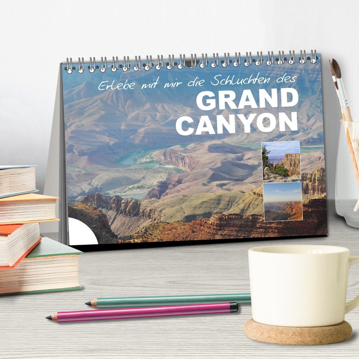 Bild: 9783435110834 | Erlebe mit mir die Schluchten des Grand Canyon (Tischkalender 2025...