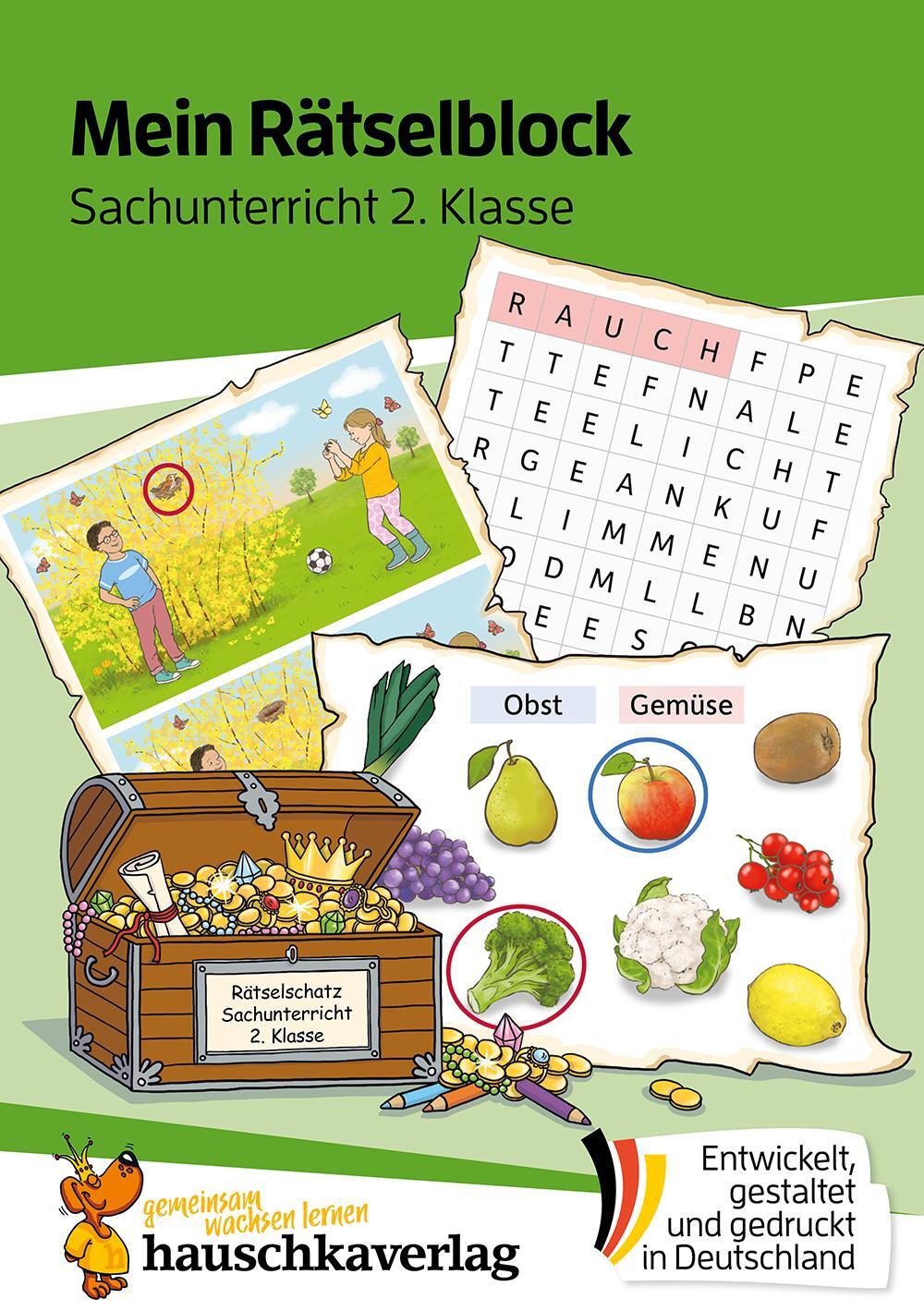 Cover: 9783881006873 | Mein Rätselblock Sachunterricht 2. Klasse | Sonja Fiedler-Tresp | Buch